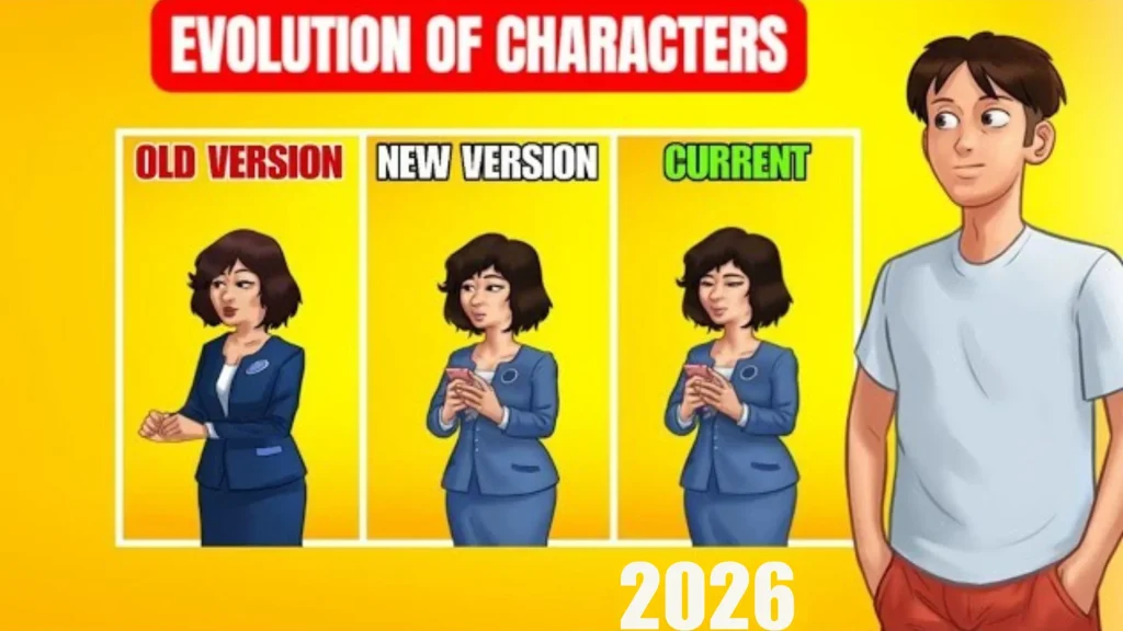 Summertime saga Character Development